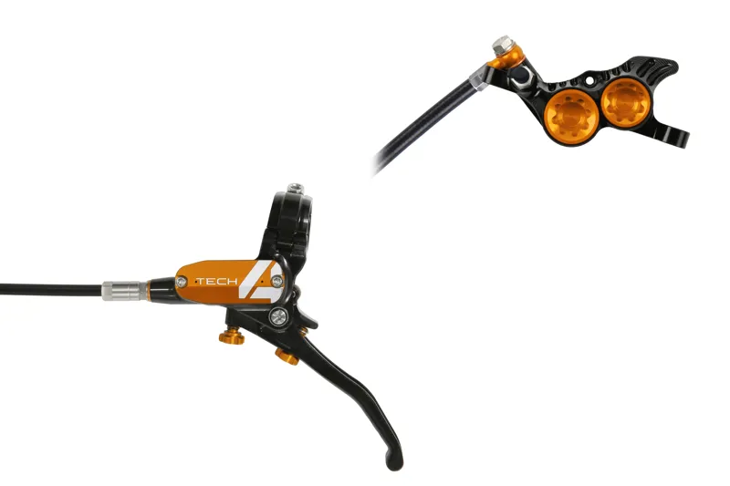 Hope T4V4 Black/Orange - No Rotor