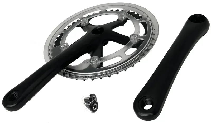 KranX Single 170mm 46-tooth Alloy Chainset in Black