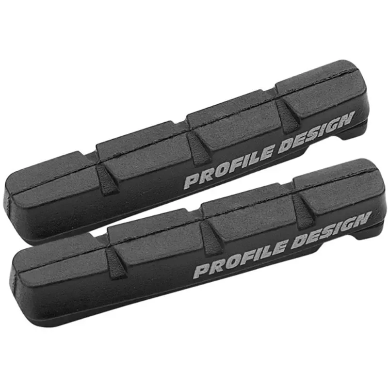 Profile Design TwentyFour Front/Rear Carbon Rim Brake Pad Set in Red