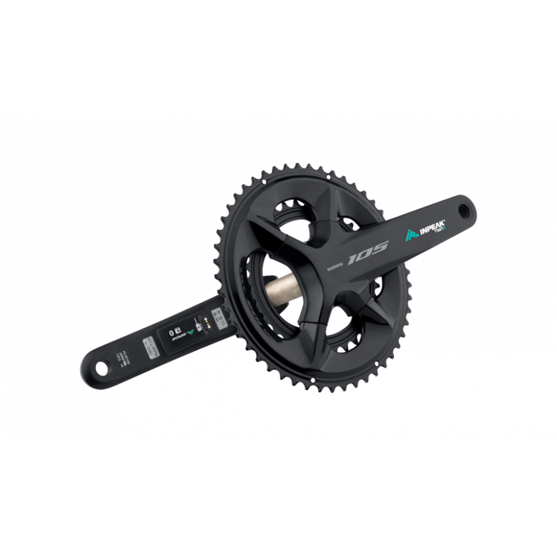 INPEAK 105 R7100 POWERCRANK-E - Twin2 in Black -2