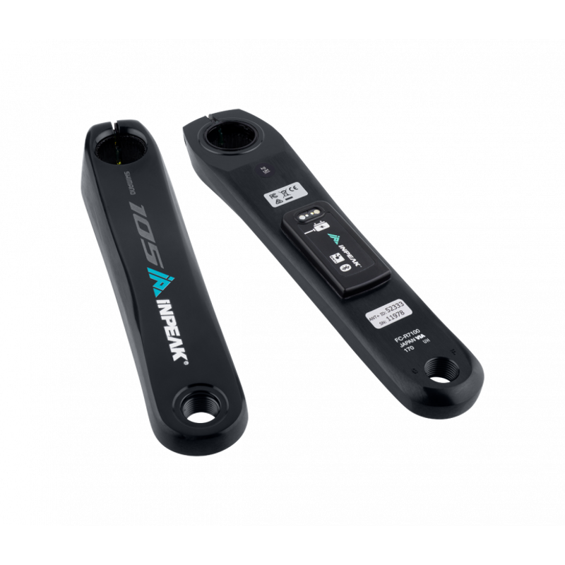 INPEAK 105 R7100 Powercrank-E Single in Black -2