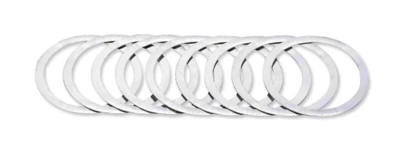 FSA Micro 1.1/8 Headset Spacers x10 in Silver