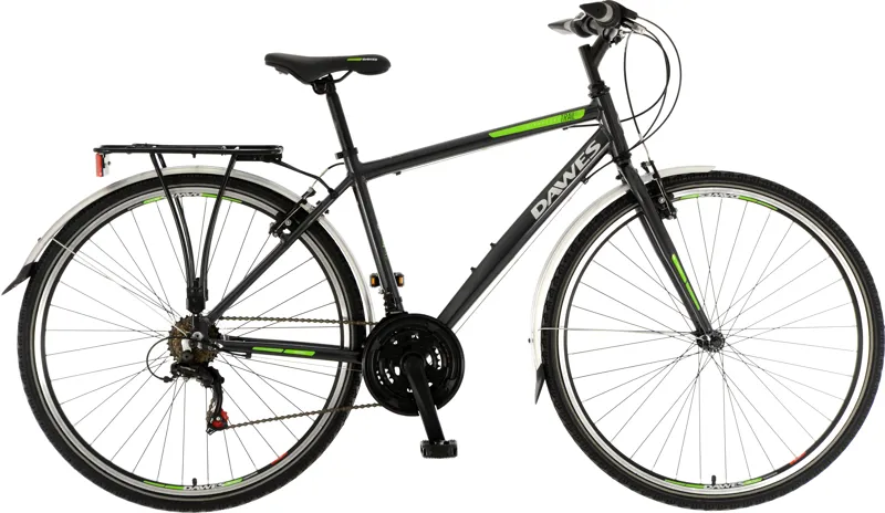Dawes Discovery Trail EQ Hybrid Bike Black