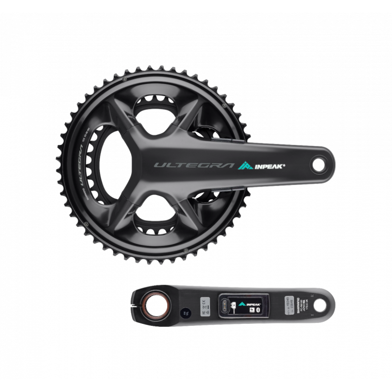 INPEAK Ultegra R8100 Powercrank-E - Twin2 in Grey
