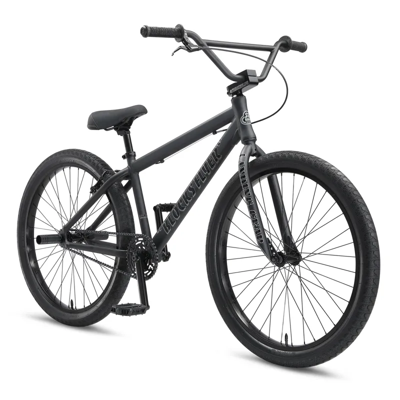 SE Bikes Blocks Flyer 26 BMX in Matte Black