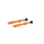 Oxford 48mm Tubeless Alloy Valve in Orange