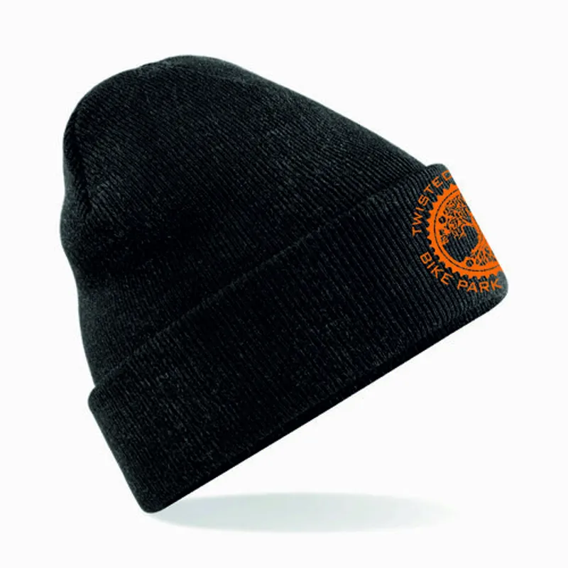 Twisted Oaks One Size Original Cuffed Beanie Charcoal