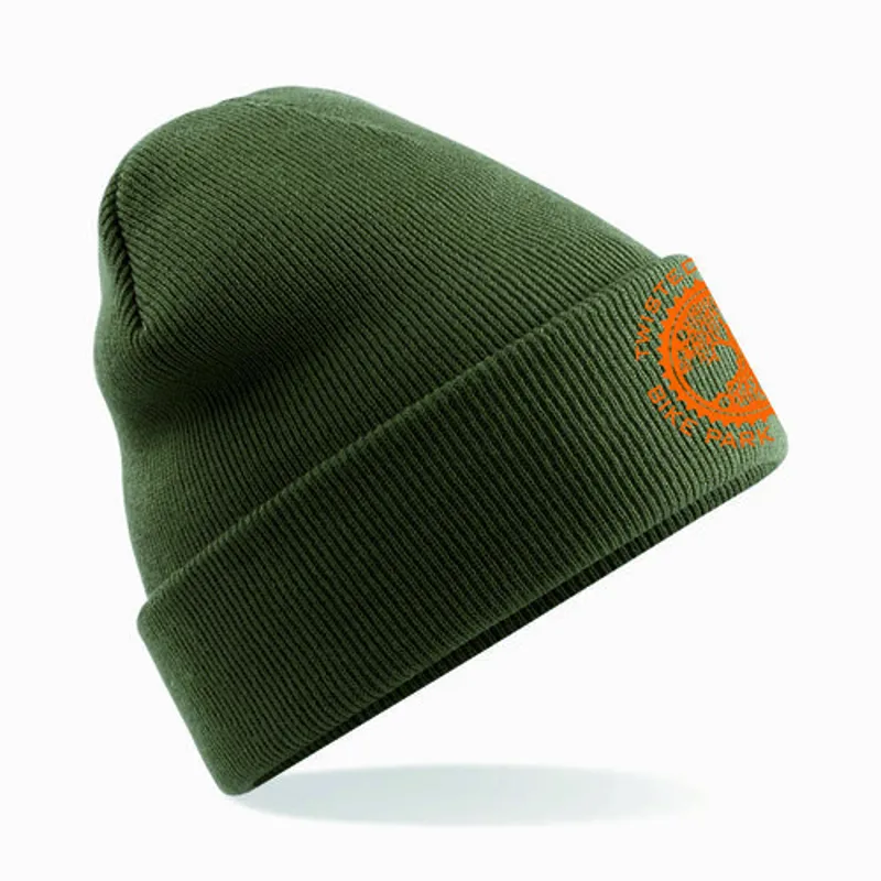 Twisted Oaks One Size Original Cuffed Beanie Olive