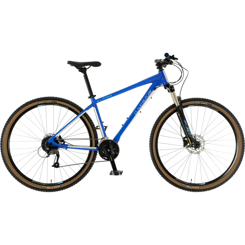 Claud Butler Alpina 29 Mountain Bike in Blue/Silver