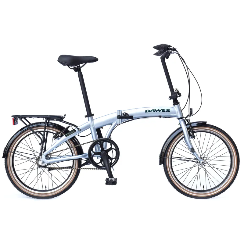 Dawes Diamond 20in Folding Bike in Silver