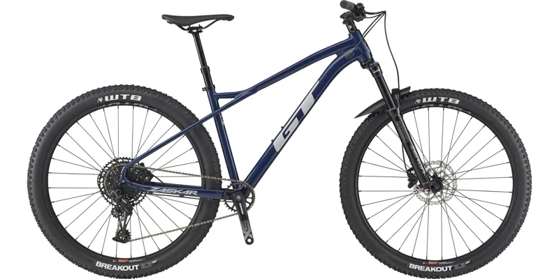2023 GT Zaskar LT AL Elite Mountain Bike in Blue