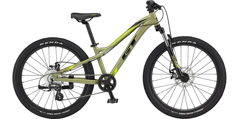 GT Stomper Ace 24in Kids Mountain Bike in Green