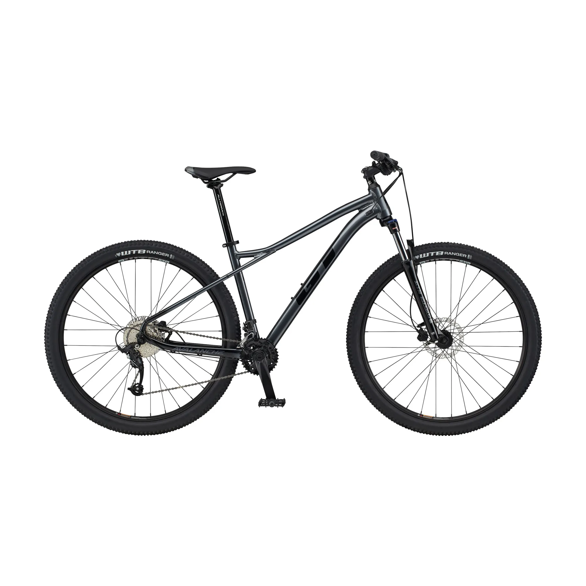 gt bicycles avalanche comp Sport its wheels have Shimano MT400 hubs at their core Avalanche Expert GT Bicycles