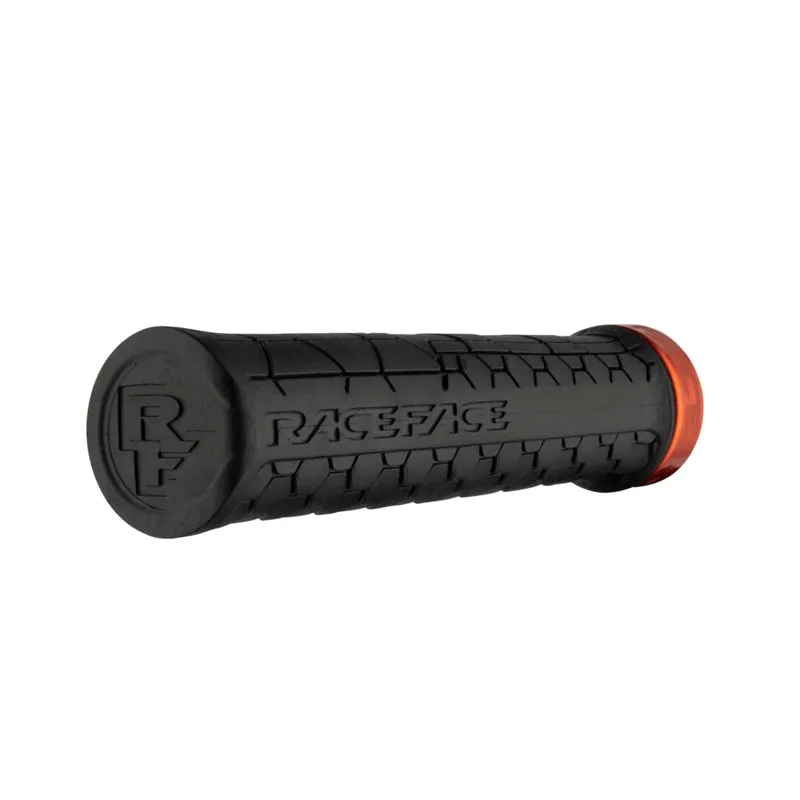 Race Face Getta Grip Lock-On Grips in Orange