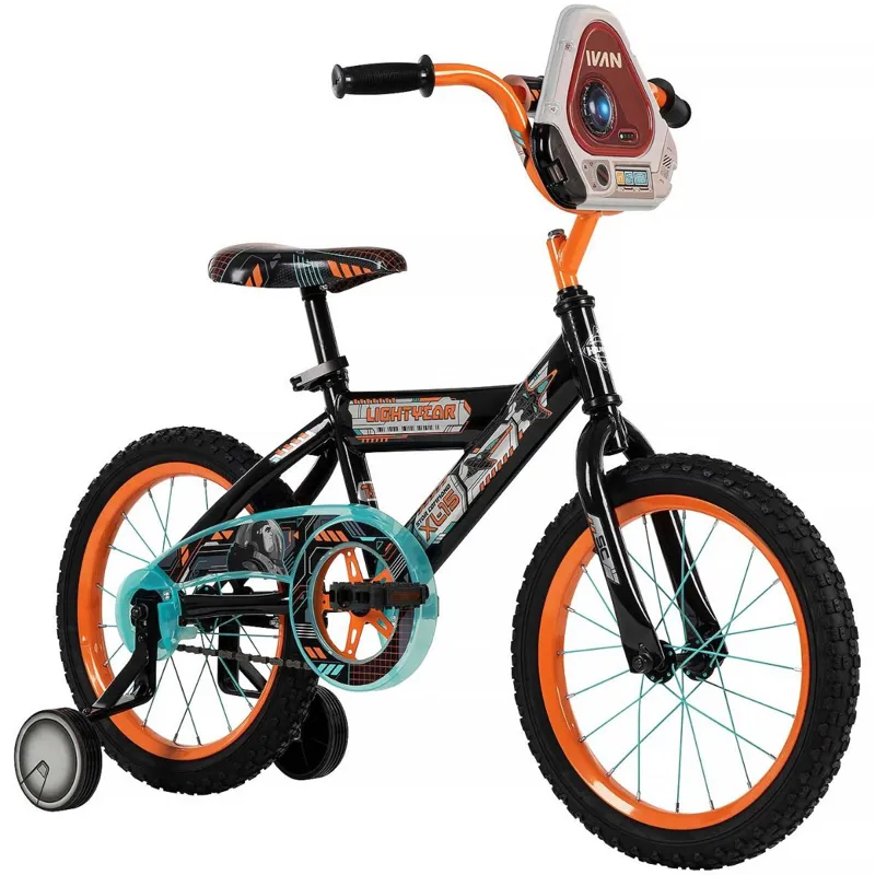 Huffy Lightyear Kid's Bike 16inch BLACK/ORANGE 