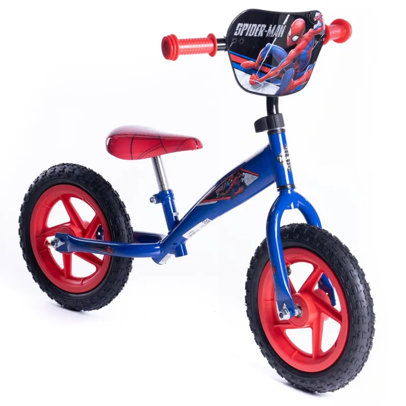 Huffy Spider-Man Kid's Balance Bike 12inch RED/BLUE