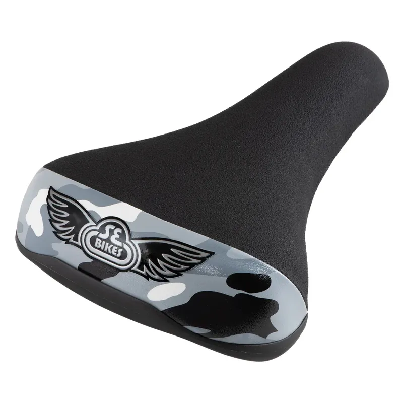 SE BIKES Flyer Camo Seat Incl. Bottle Opener Clamp Black/Urban