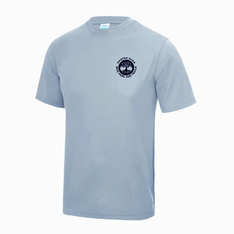 Twisted Oaks Unisex Junior Performance T-Shirt Grey