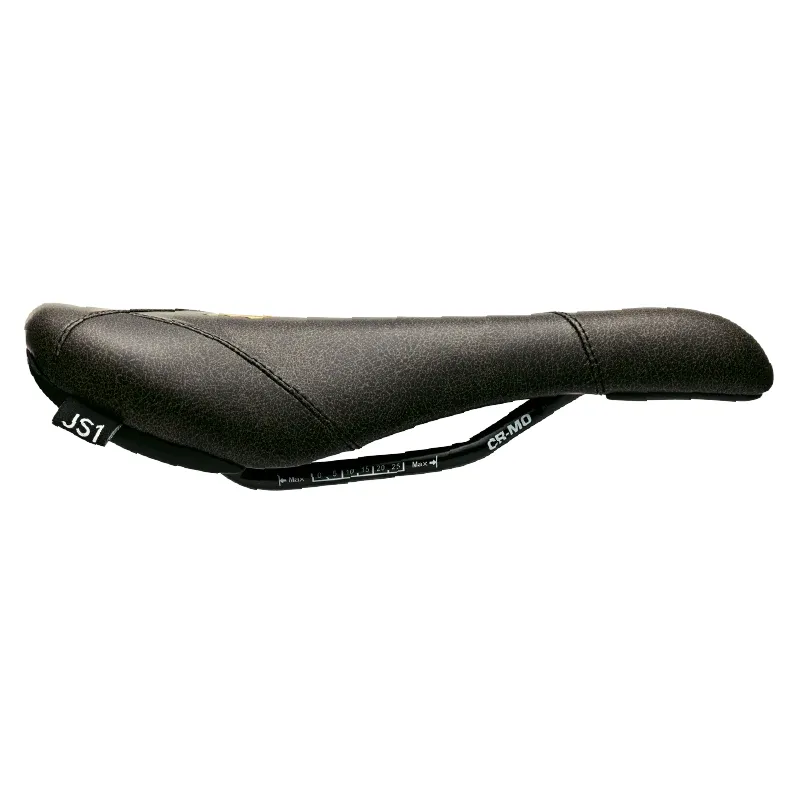 TITLE MTB JS1 Seat Black/Gold Crackle-1