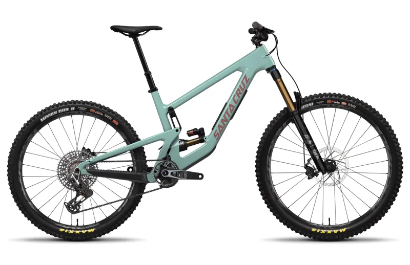 Santa Cruz Nomad Carbon CC - X0 AXS Kit - Gloss Light Teal