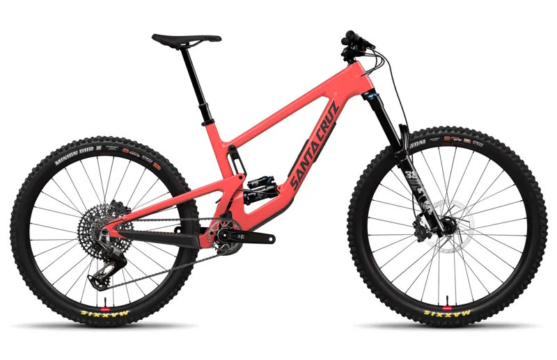 Santa Cruz Nomad Carbon C - 90 Kit - Gloss Coral
