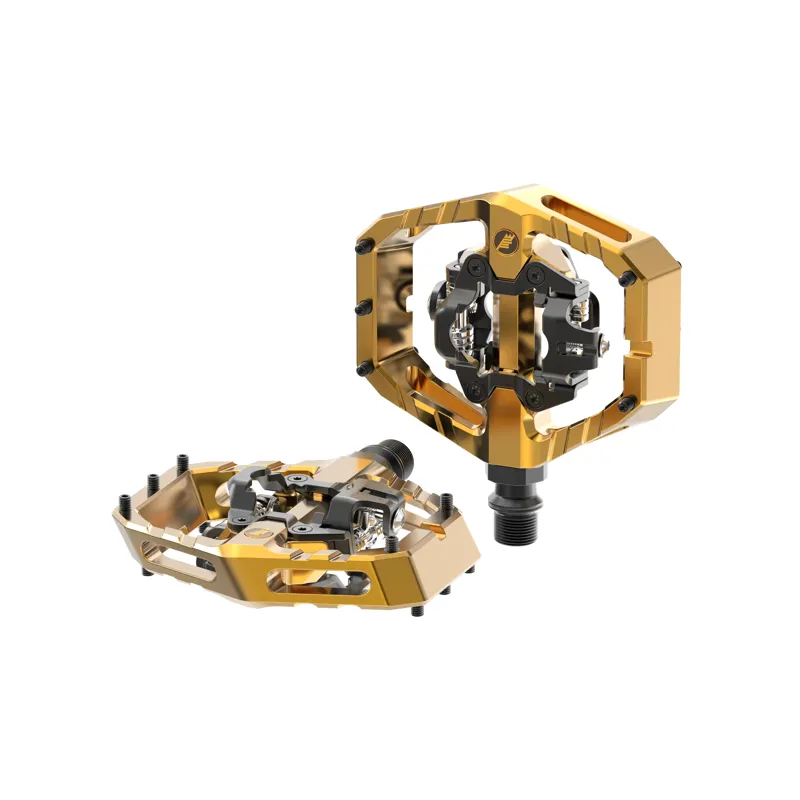 TITLE MTB Connect Clipless Pedals Gold