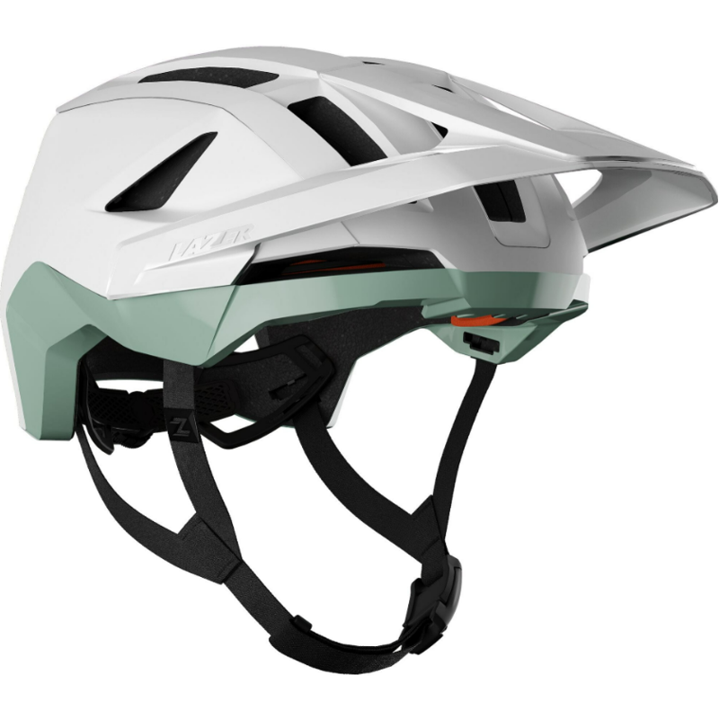 Lazer Impala KinetiCore Helmet in Matt White Mint