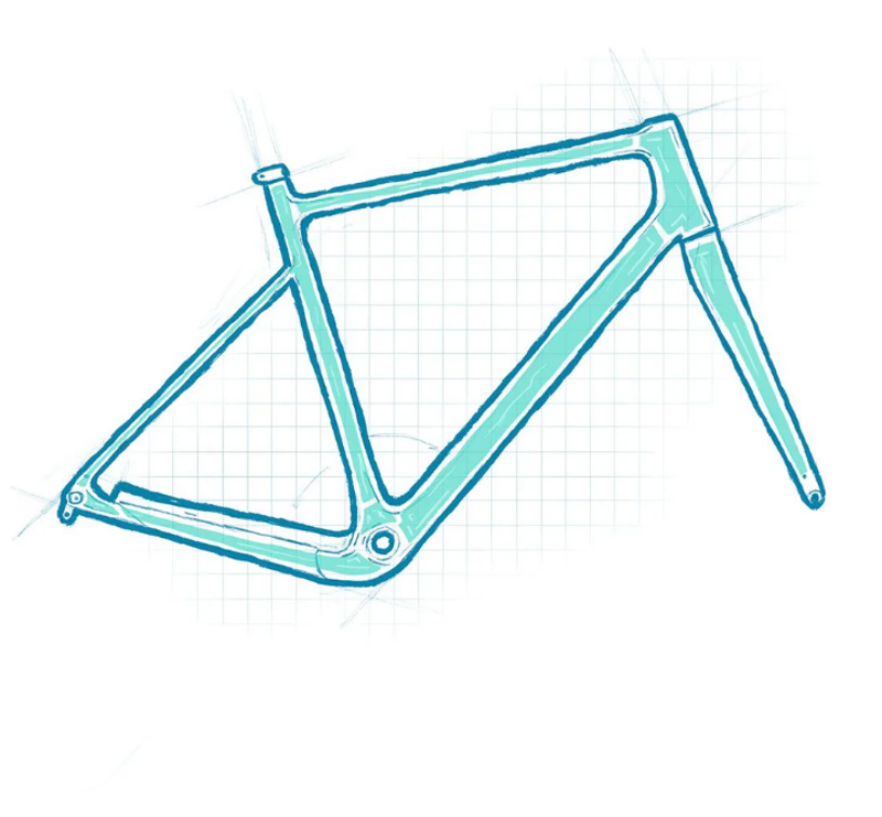 Invisiframe Universal BASE Kit - MTB Hardtail - Frame Protection Kit