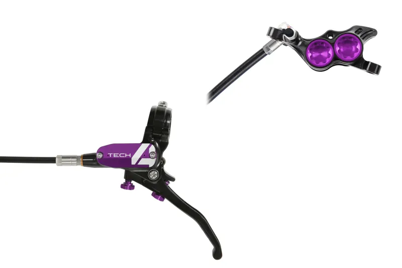 Hope T4E4 Black/Purple - No Rotor