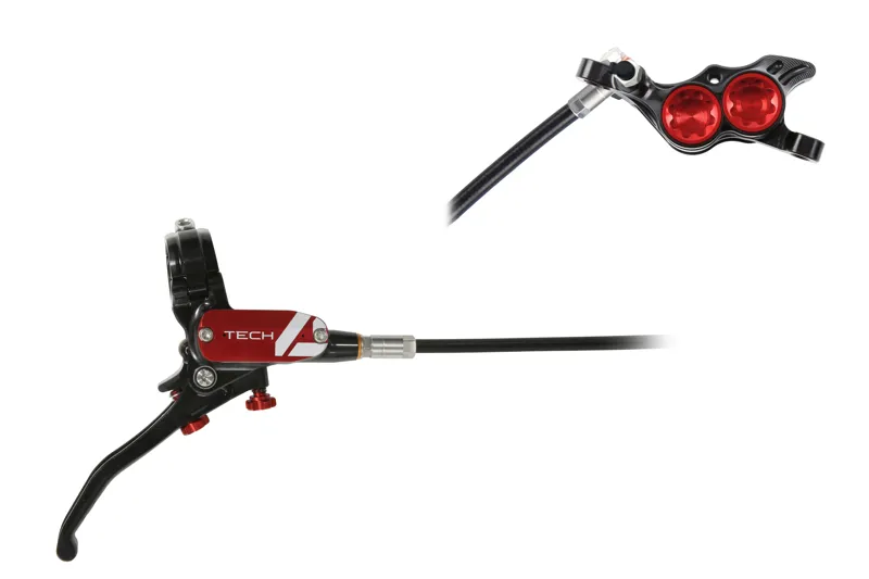 Hope T4E4 Black/Red - No Rotor-1