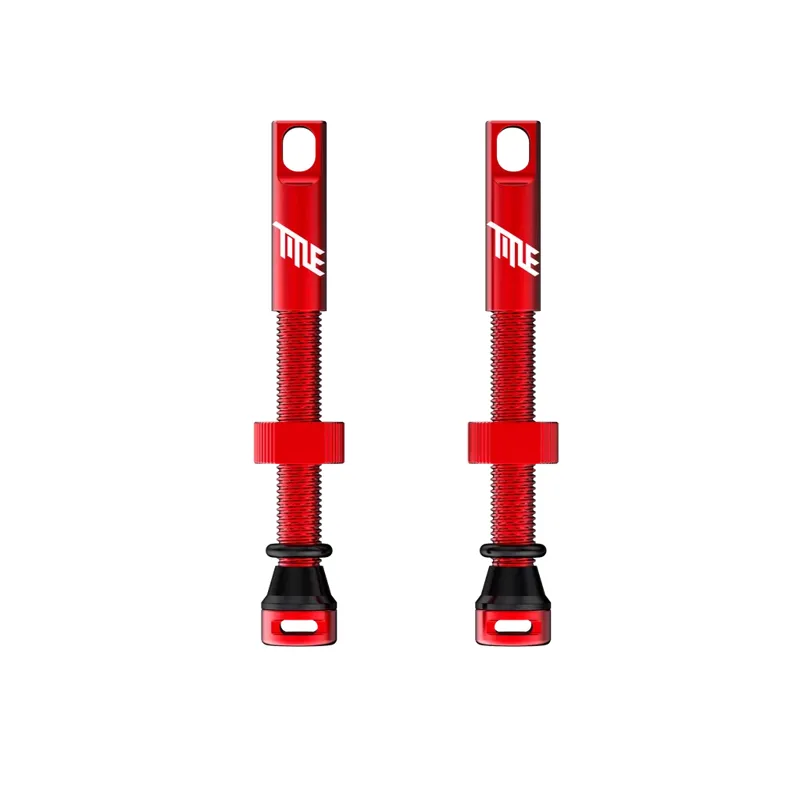 TITLE MTB Tubeless Valves Red