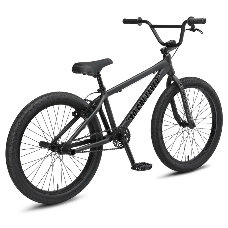 SE Bikes So Cal Flyer 24 BMX in Matte Black-2