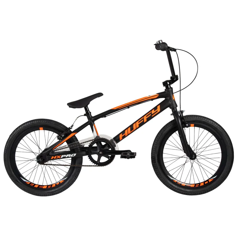 Huffy HX Pro Racer Alloy BMX 20inch Black Orange