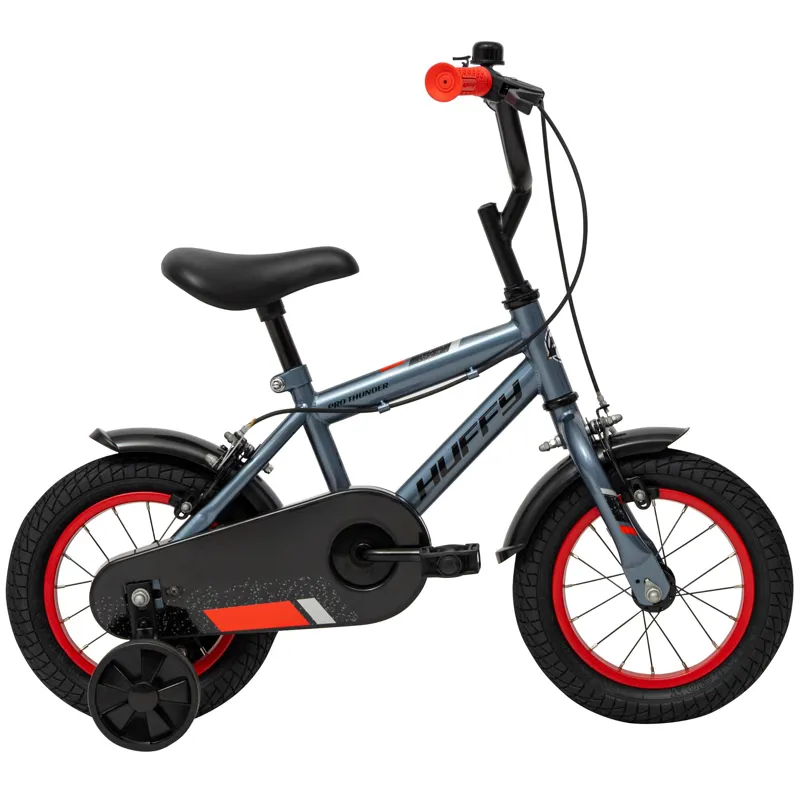 Huffy Pro Thunder Kids Bike 12inch Charcoal Grey