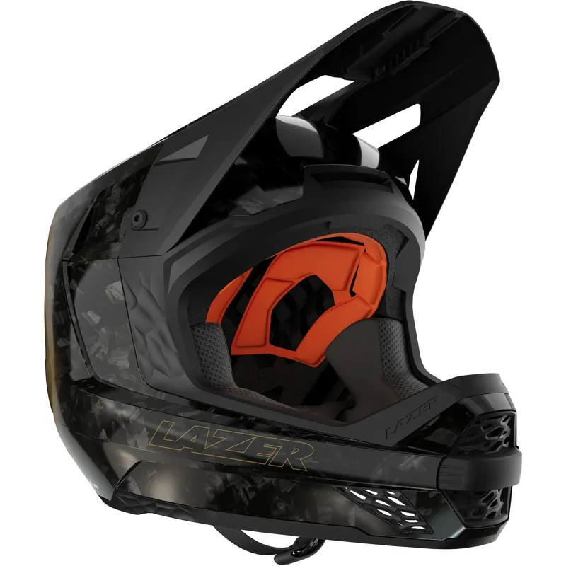 Lazer A-Line KinetiCore Carbon Black and Gold Helmet-1