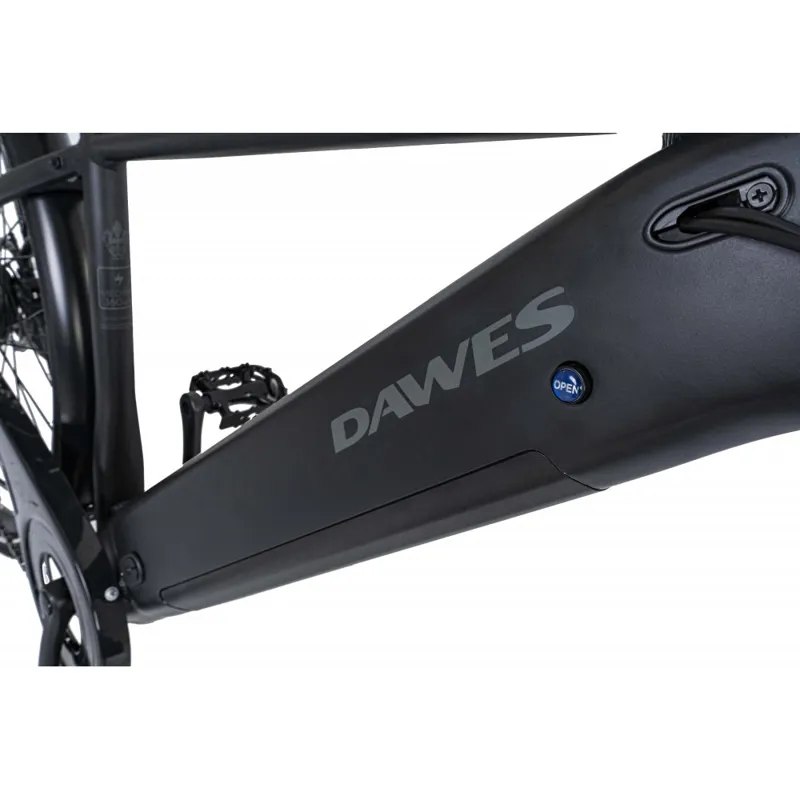 Dawes Spire 1.0 Crossbar Electric Hybrid Bike in Black-2