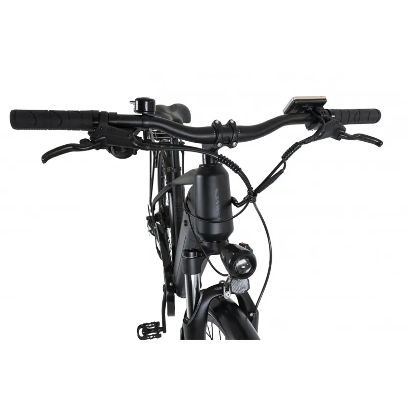 Dawes Spire 1.0 Crossbar Electric Hybrid Bike in Black-4