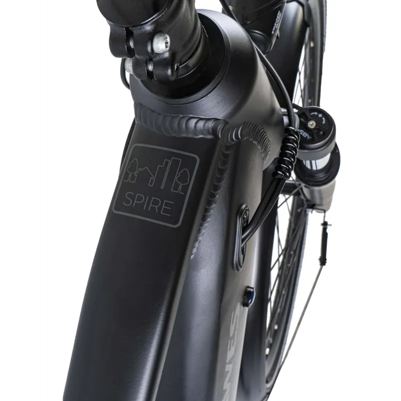 Dawes Spire 1.0 Crossbar Electric Hybrid Bike in Black-5