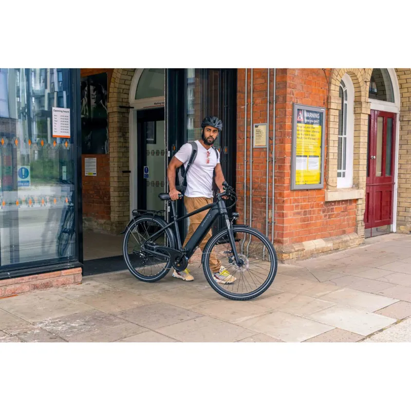 Dawes Spire 1.0 Crossbar Electric Hybrid Bike in Black-7