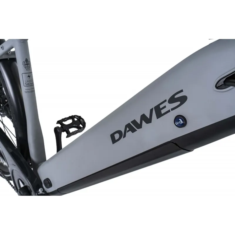 Dawes Spire 2.0 Crossbar Electric Hybrid Bike in Grey-3