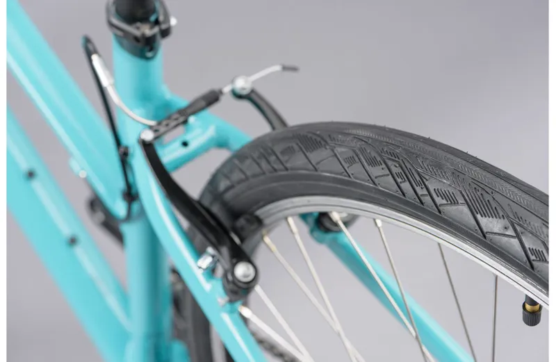 Ridgeback Comet Open Frame Hybrid Bike in Green-12