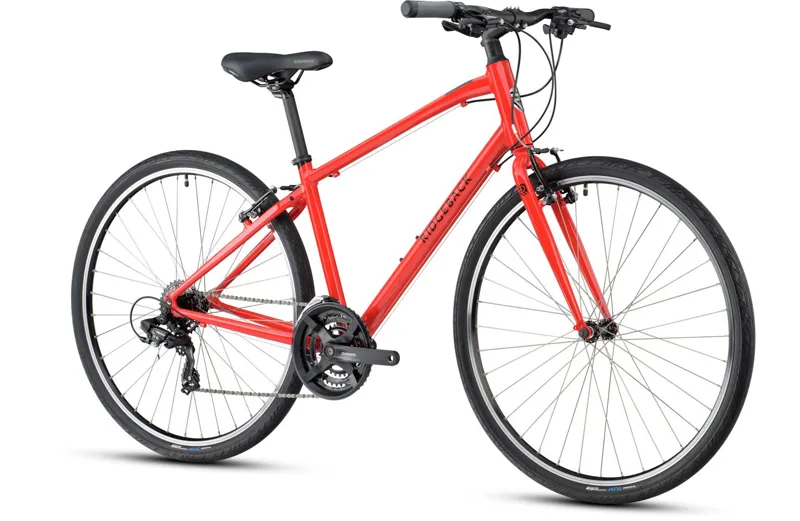 Ridgeback Motion Hybrid Bike in Red-1