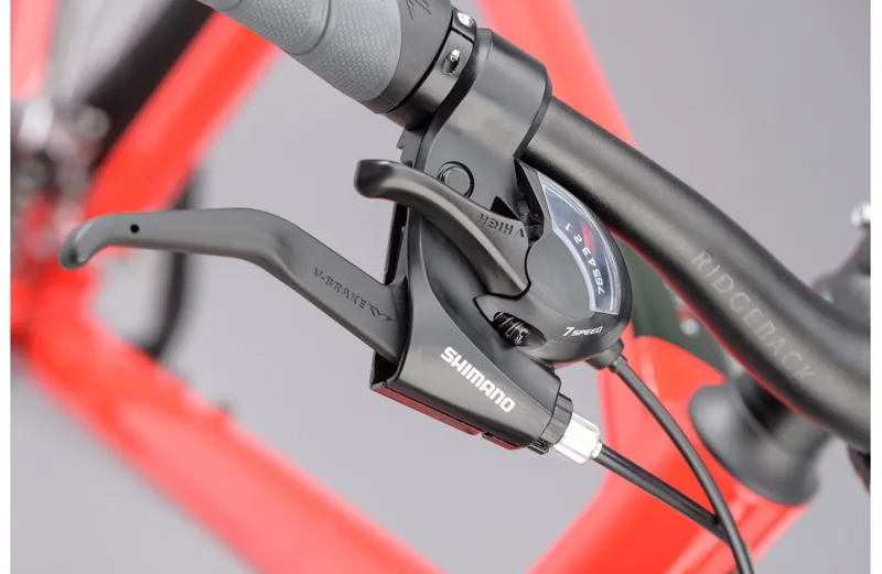 Ridgeback Motion Hybrid Bike in Red-4