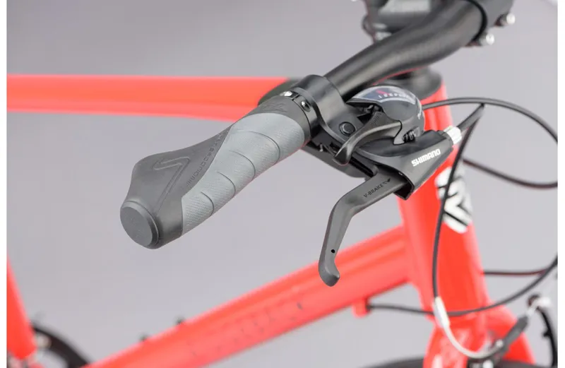 Ridgeback Motion Hybrid Bike in Red-2