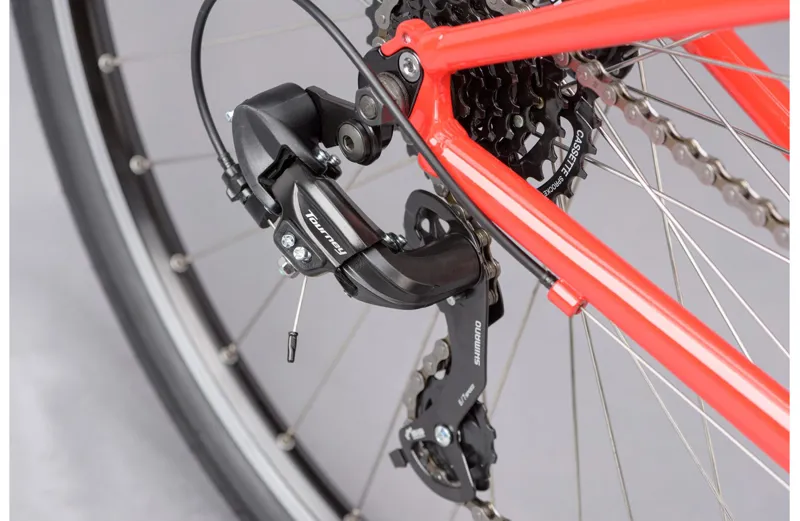 Ridgeback Motion Hybrid Bike in Red-10