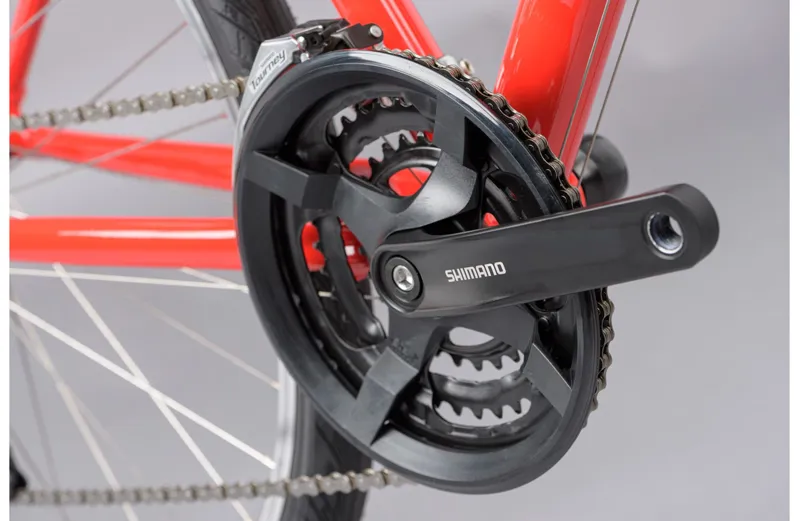 Ridgeback Motion Hybrid Bike in Red-9