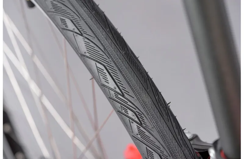 Ridgeback Motion Hybrid Bike in Red-11