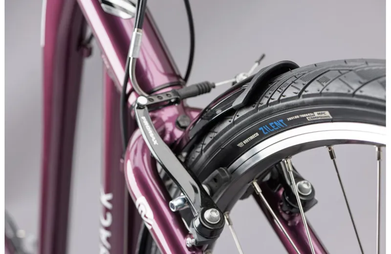 Ridgeback Speed Open Frame Hybrid Bike in Purple-5