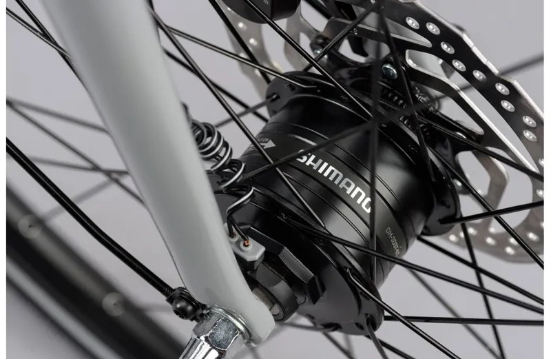 Ridgeback Element EQ Hybrid Bike in Silver-5