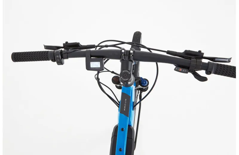 Ridgeback Arcus 2 Open Frame Electric Hybrid Bike in Blue-2